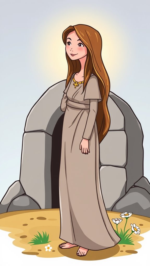 mary magdalene tomb icon