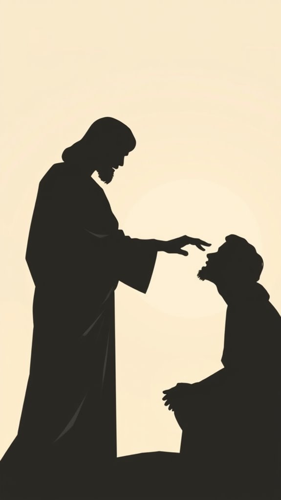 minimalist jesus blind healing