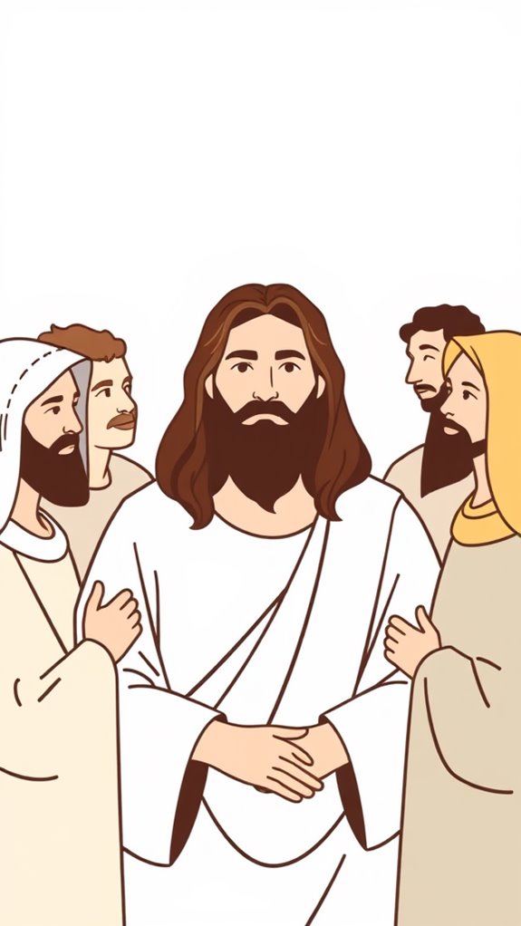 minimalist jesus disciple icons