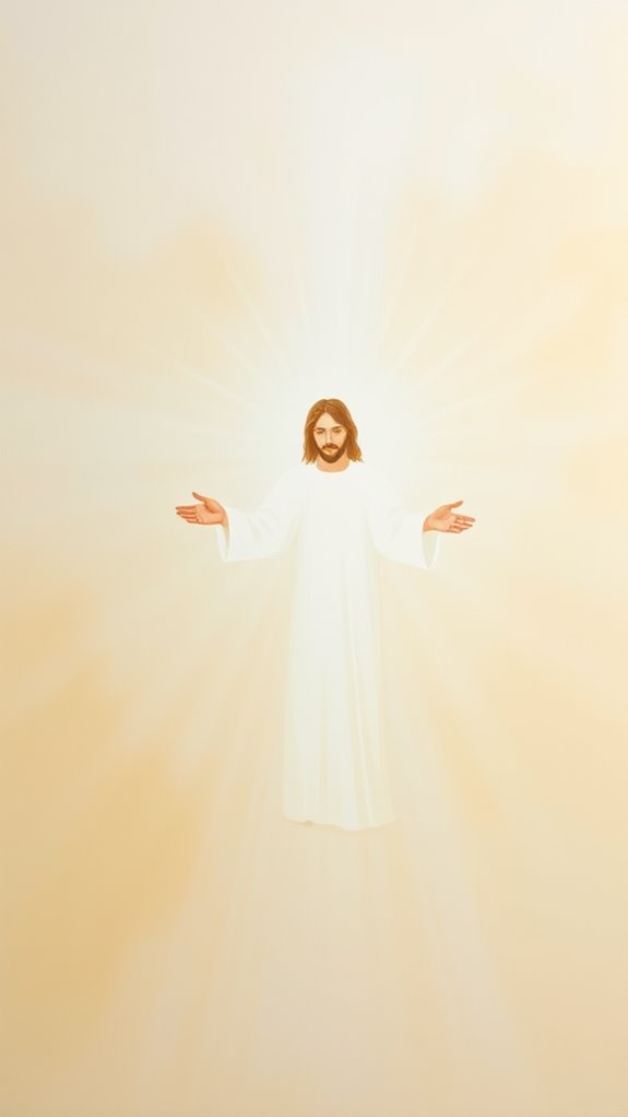 minimalist jesus painting artwork