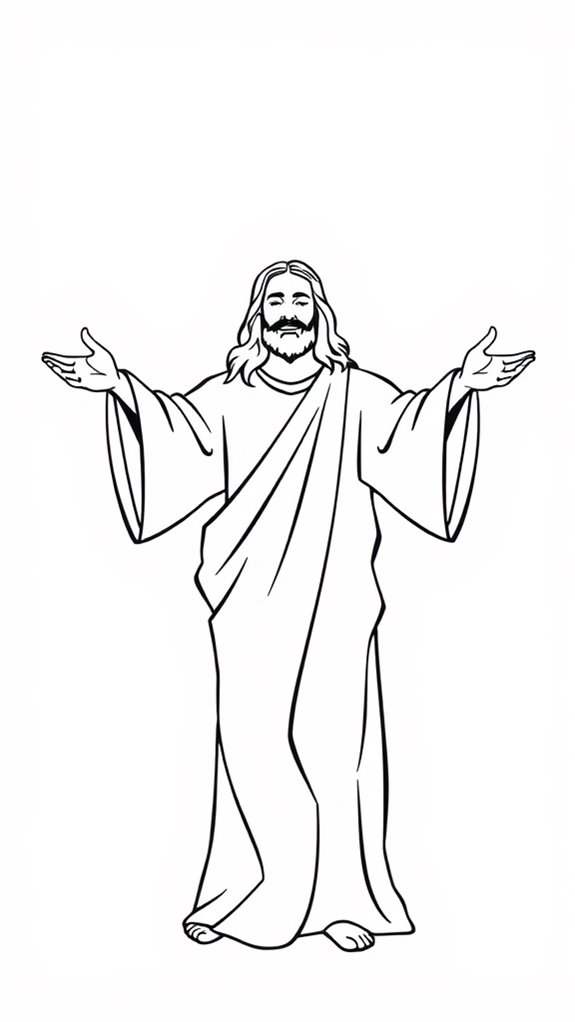 minimalist jesus prayer art