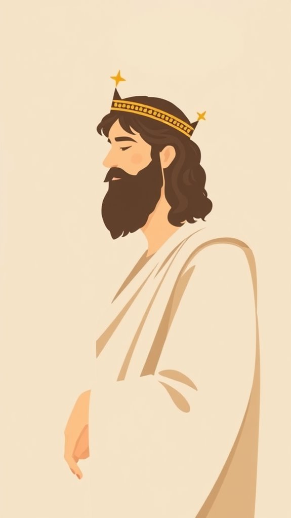 minimalist king david artwork