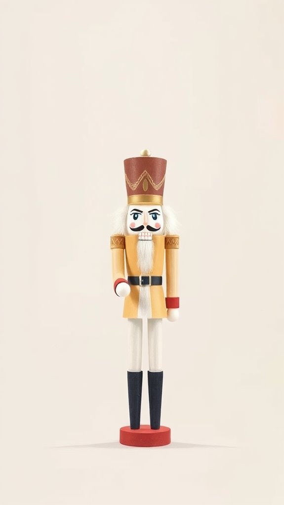 minimalist nutcracker artwork design