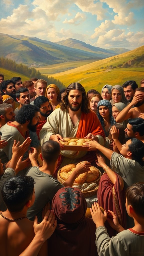 miraculous bread and fish