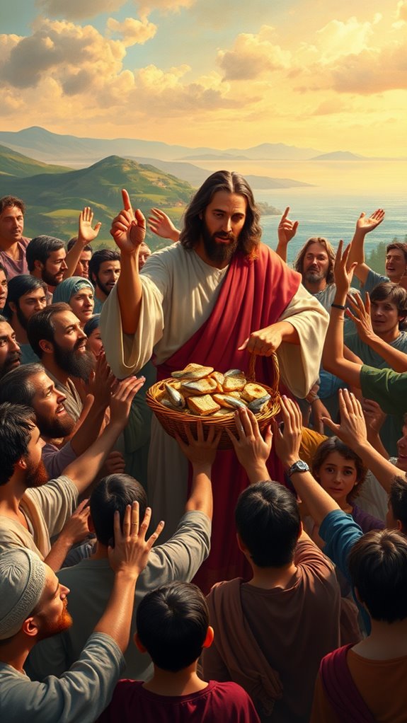 miraculous bread and fish