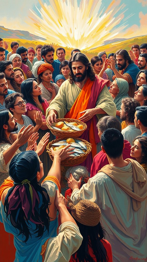 miraculous meal for multitudes