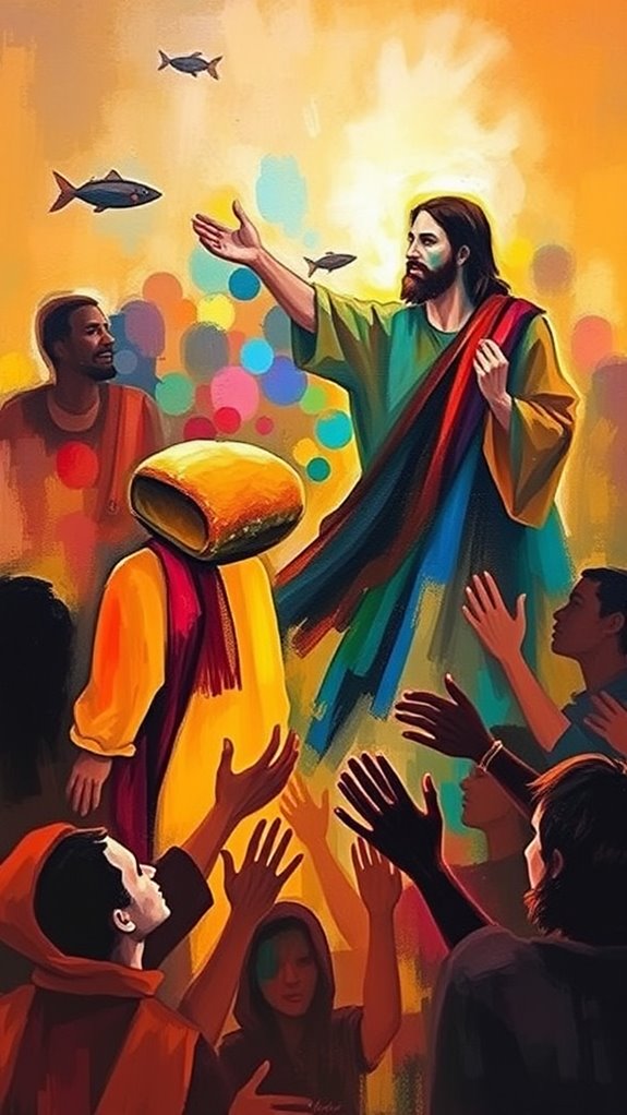 miraculous meal for multitudes