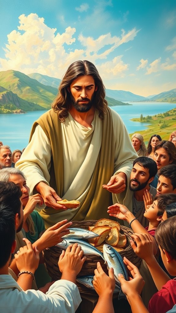 miraculous meal for thousands