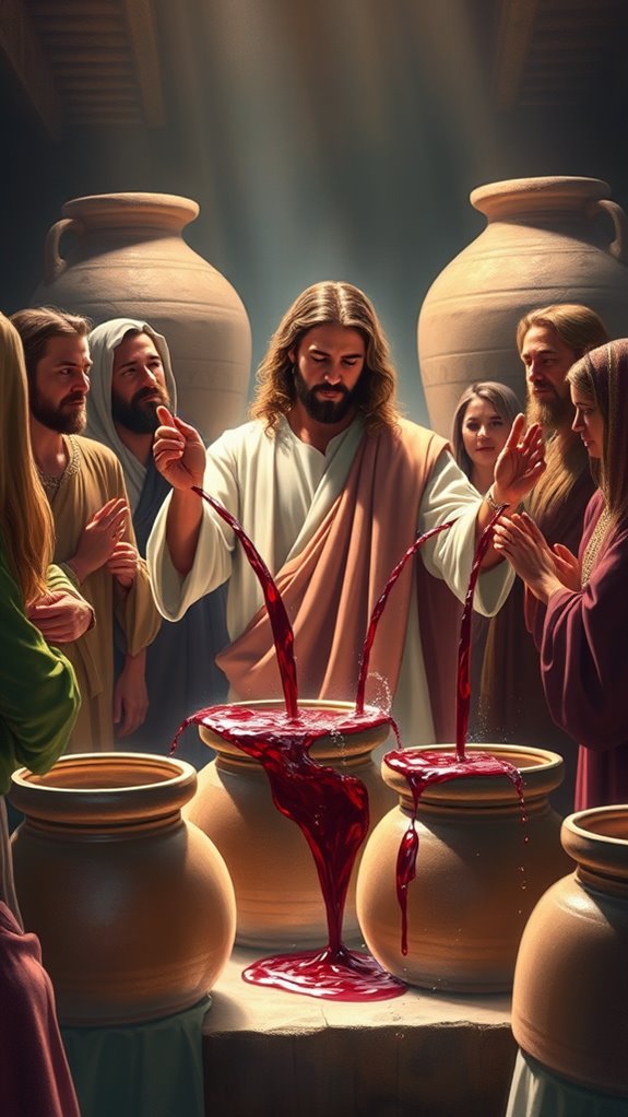 miraculous wine transformation scene