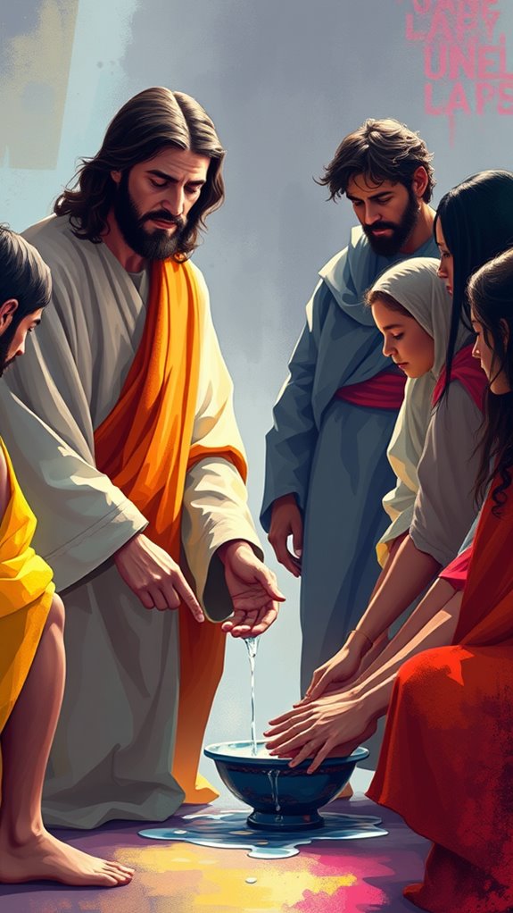 modern jesus foot washing