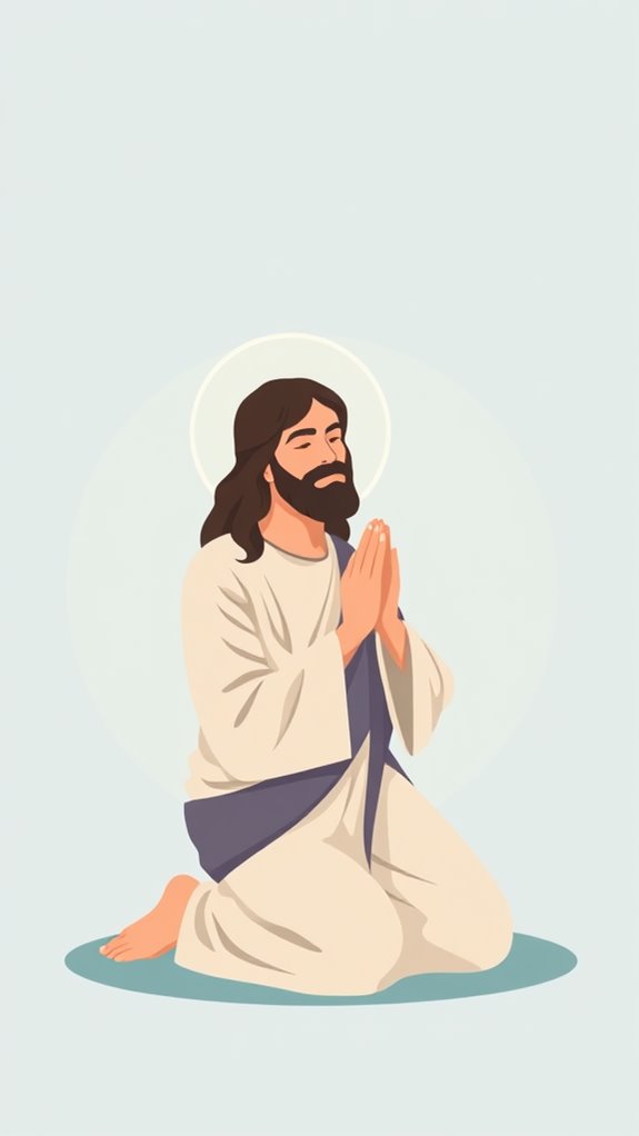 modern jesus prayer illustration