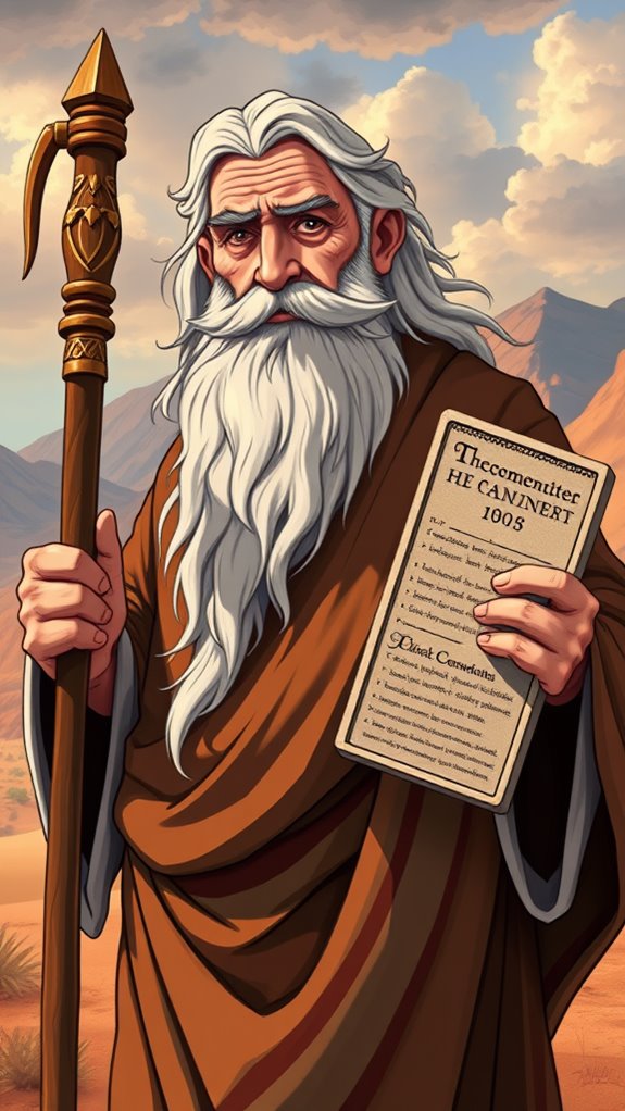 moses character design illustration