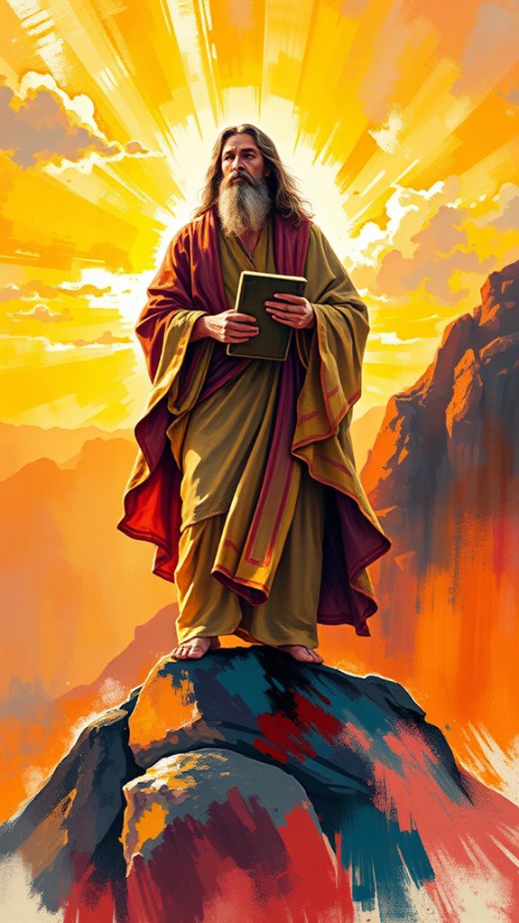 moses in vibrant colors