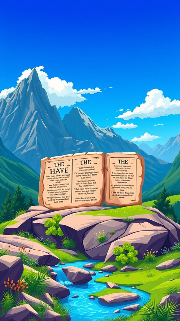 mountain scene clipart design