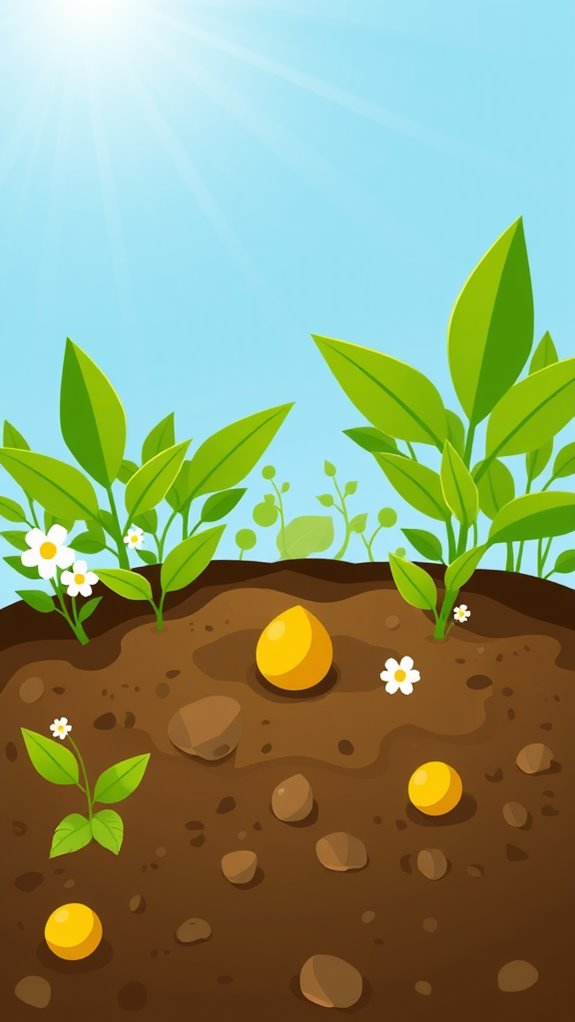 mustard seed nature scene