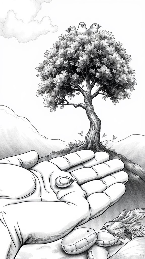 mustard seed parable image