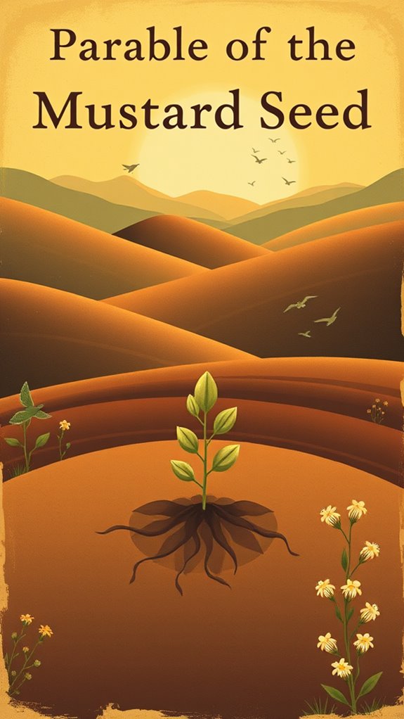 mustard seed vintage poster