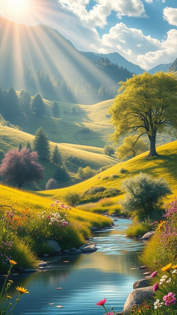 nature inspired beatitudes artwork