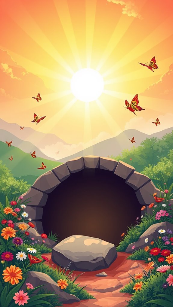 nature inspired resurrection artwork