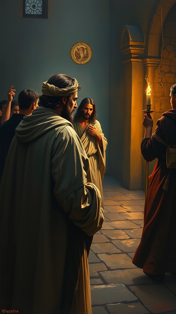 peter denies jesus artwork