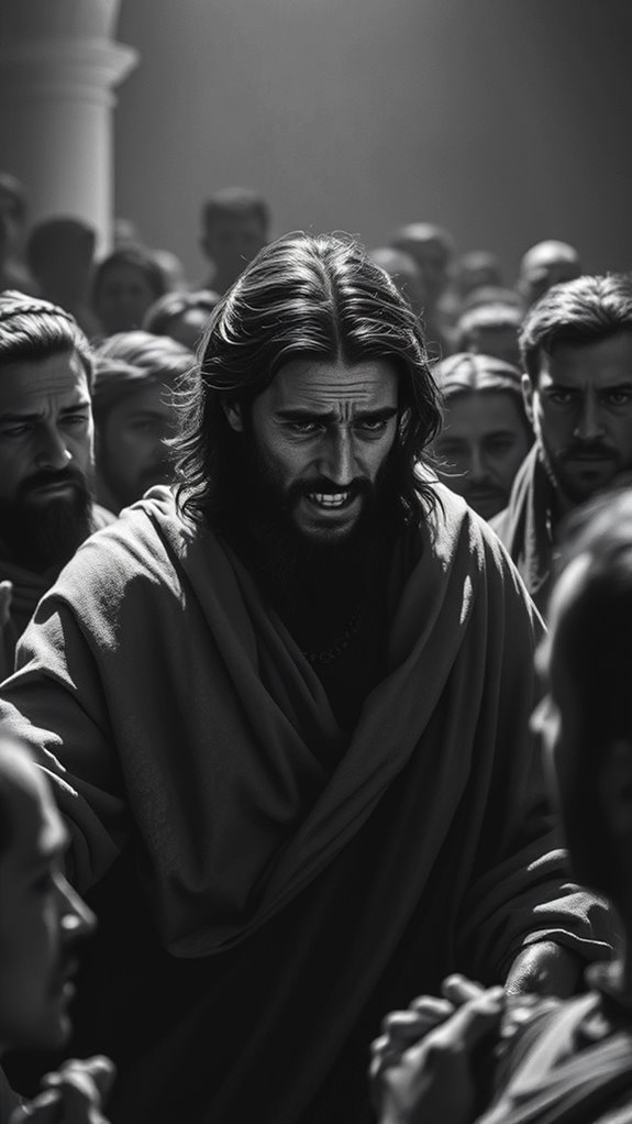 peter denies jesus scene