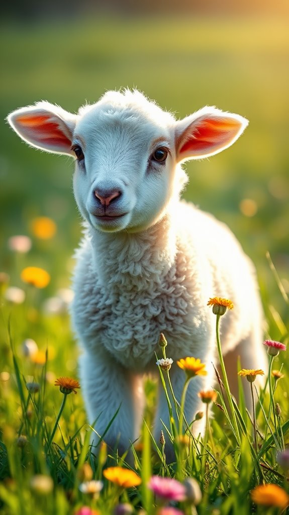 photorealistic close up lamb