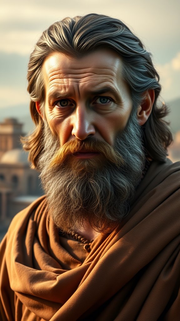 photorealistic portrait of apostle