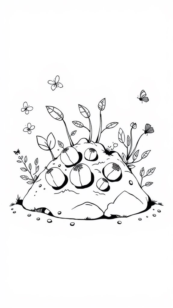 plant growth coloring activity