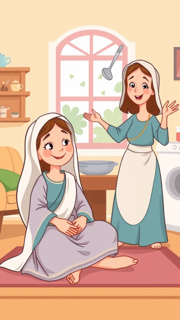 playful mary and martha