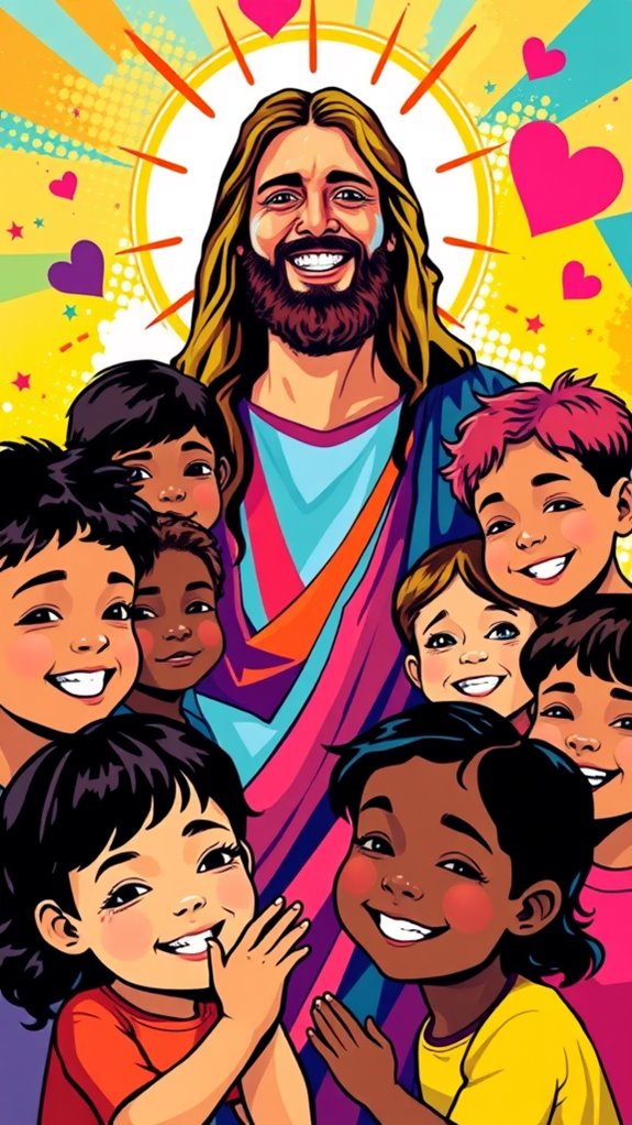 pop art jesus artwork