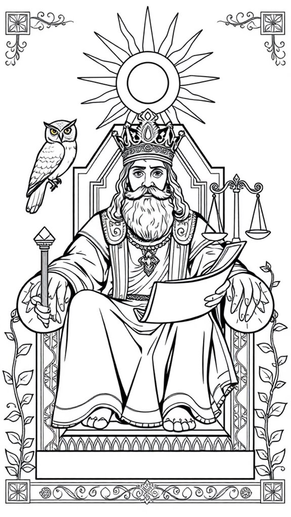 proverbs coloring activity page