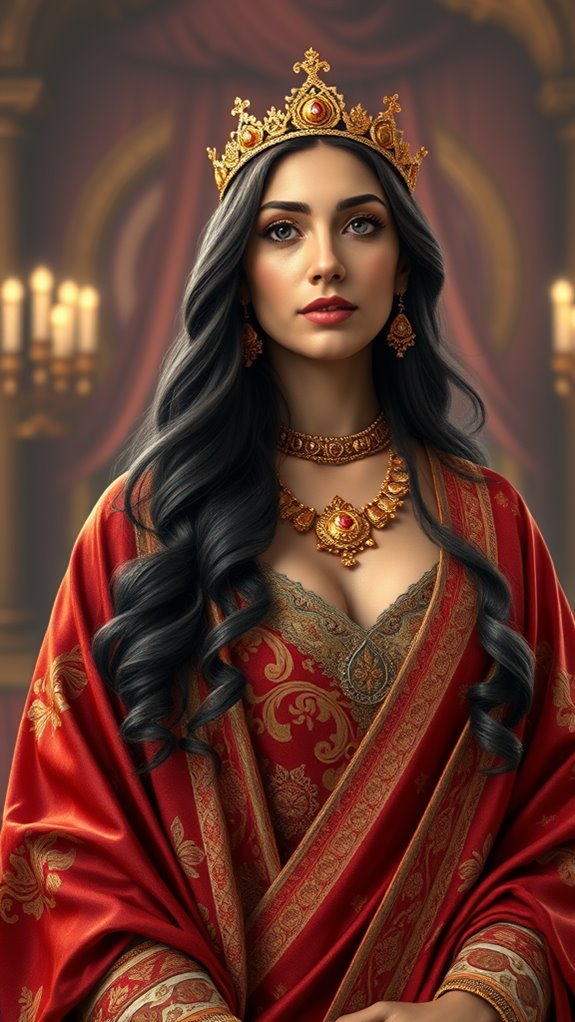 queen esther portrait art