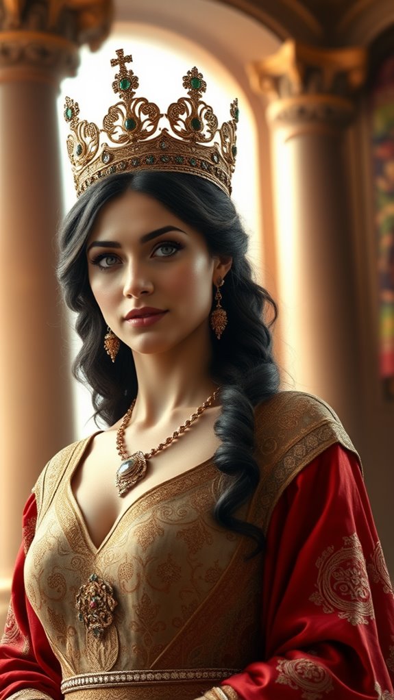 queen esther stock image