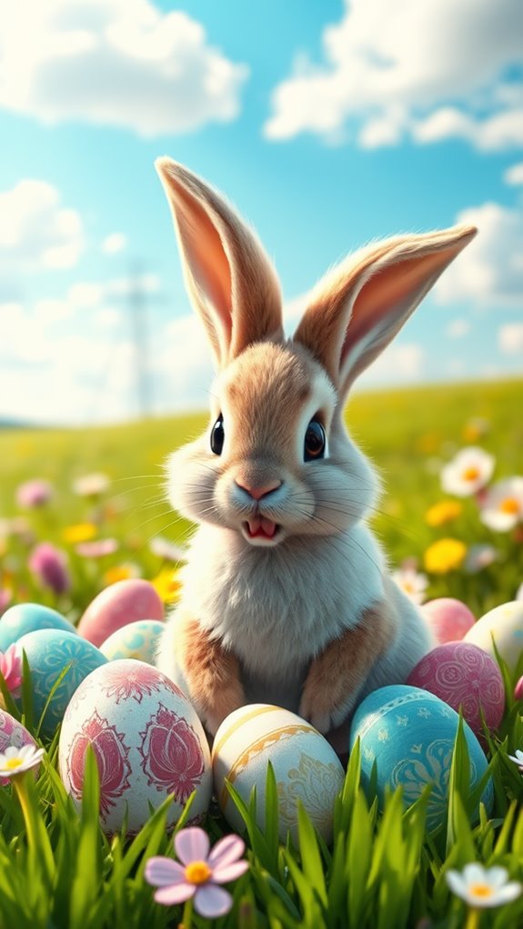 realistic easter bunny image