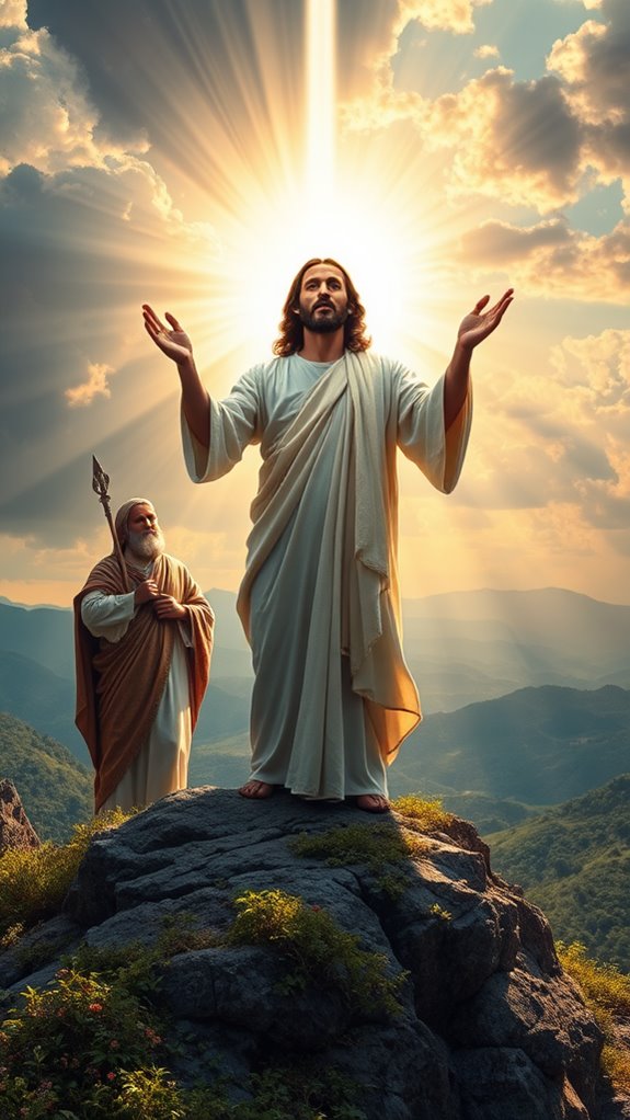 realistic jesus transfiguration portrayal