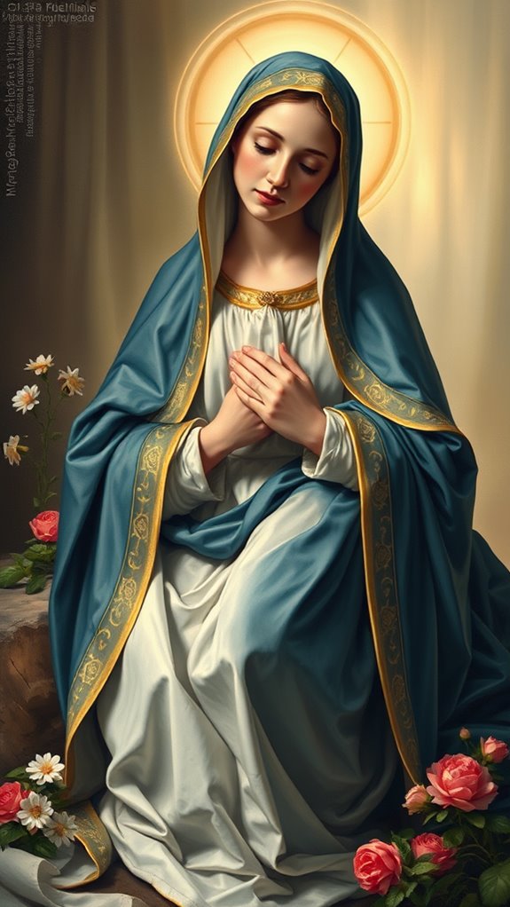 realistic virgin mary artwork