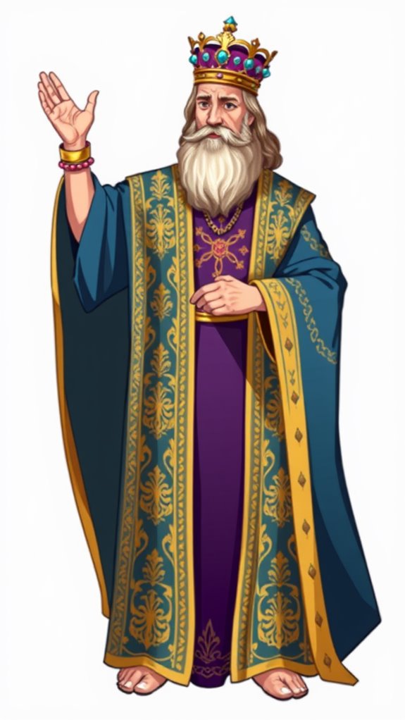regal king solomon illustration