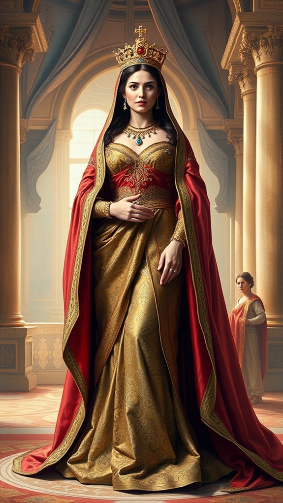 regal portrait of esther