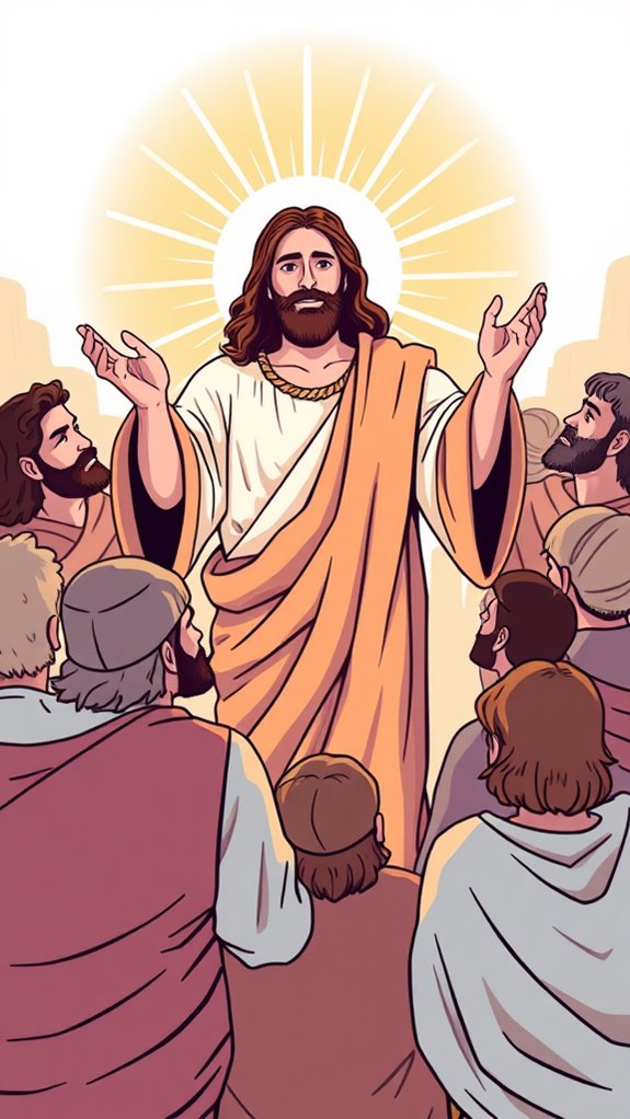 resurrected christ meets disciples