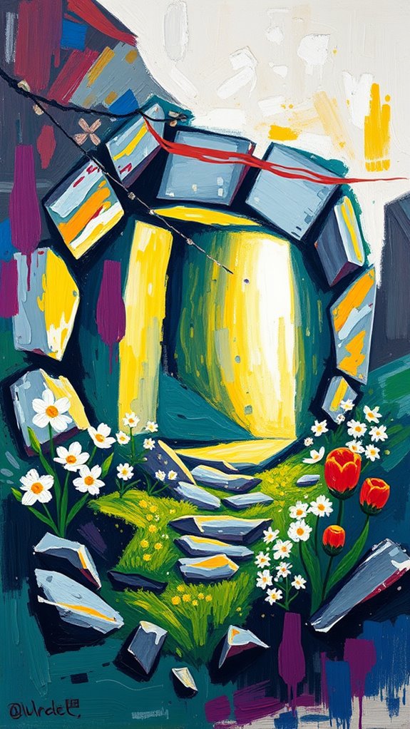 resurrection hope vibrant colors