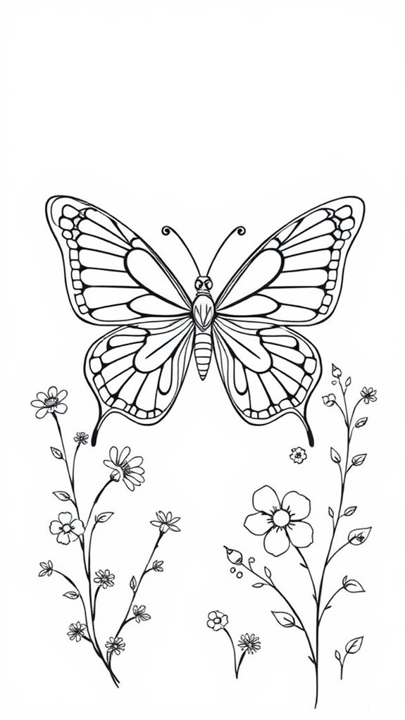 risen jesus butterfly coloring