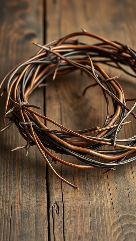 rustic jesus crown photography