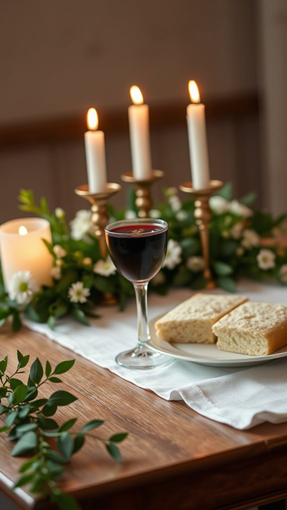 sacred eucharist celebration imagery