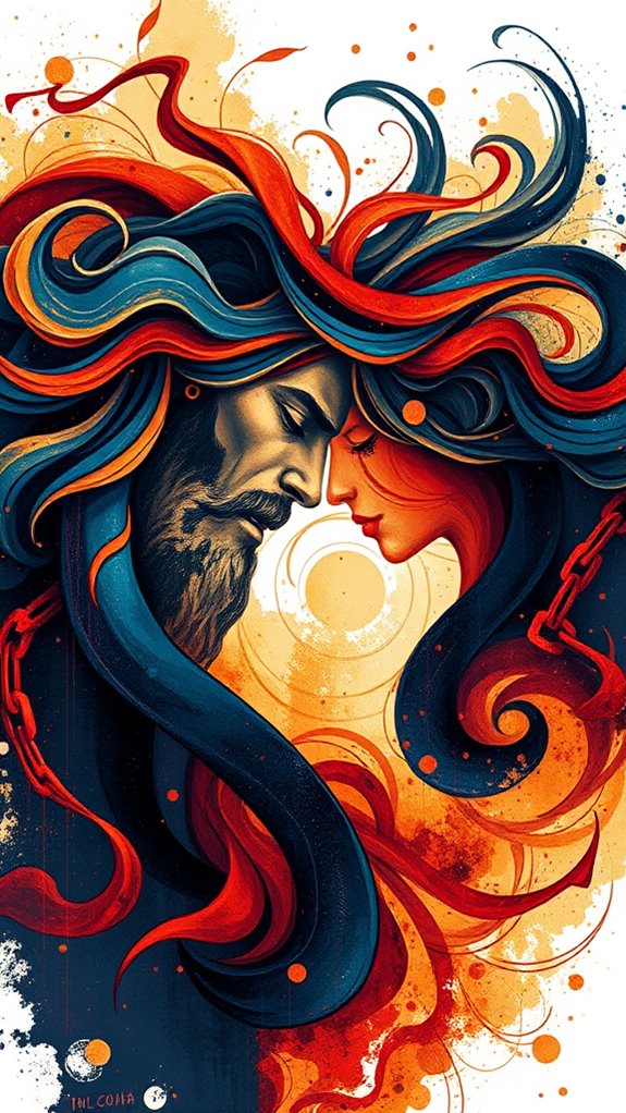 samson and delilah artwork