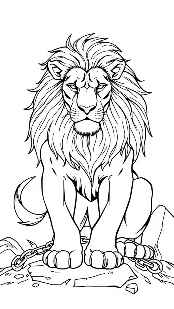 samson s lion art activity