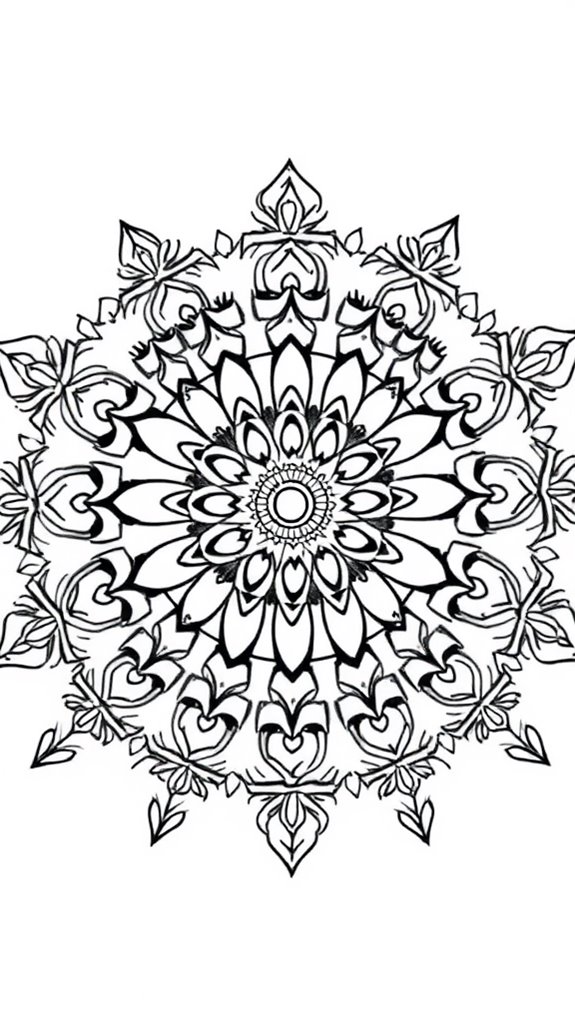 scripture mandala coloring page
