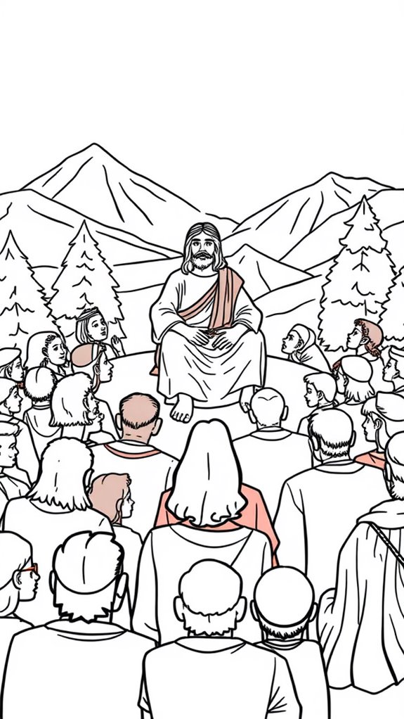 sermon on mount depiction