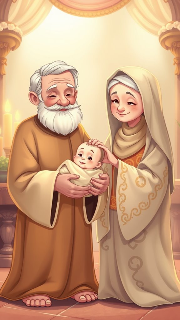 simeon and anna illustration