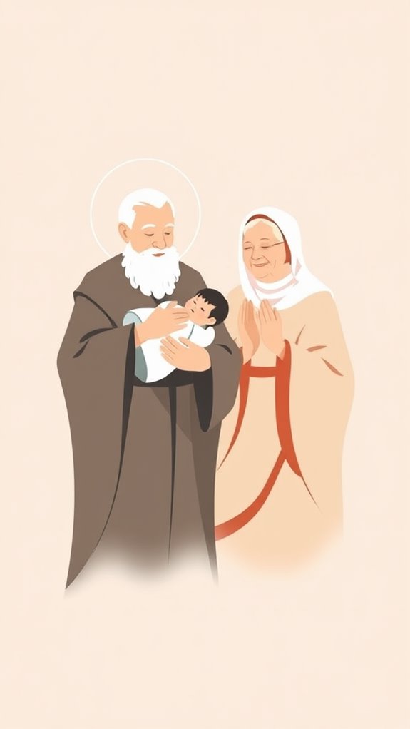 simeon and anna illustration