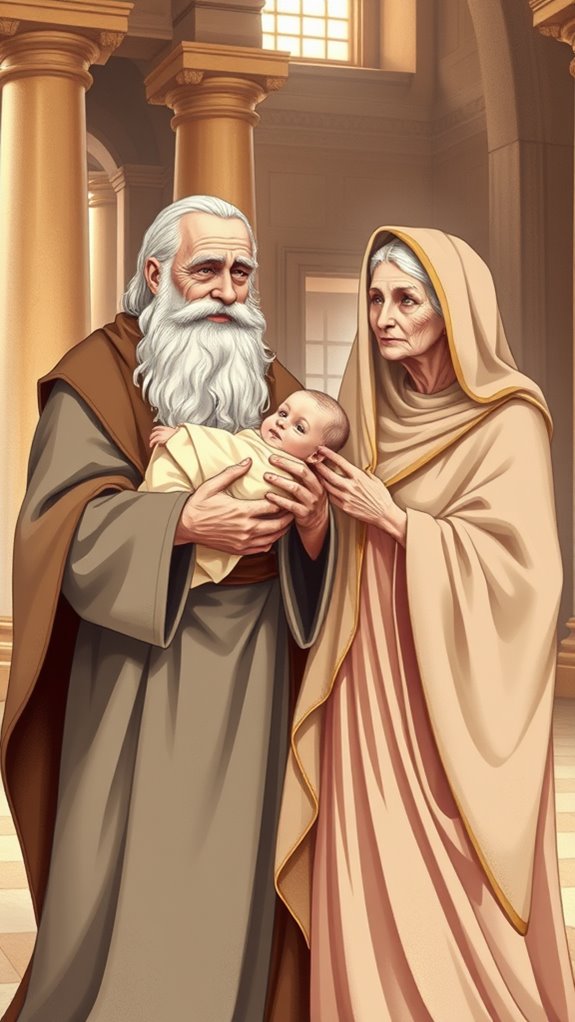simeon and anna illustration
